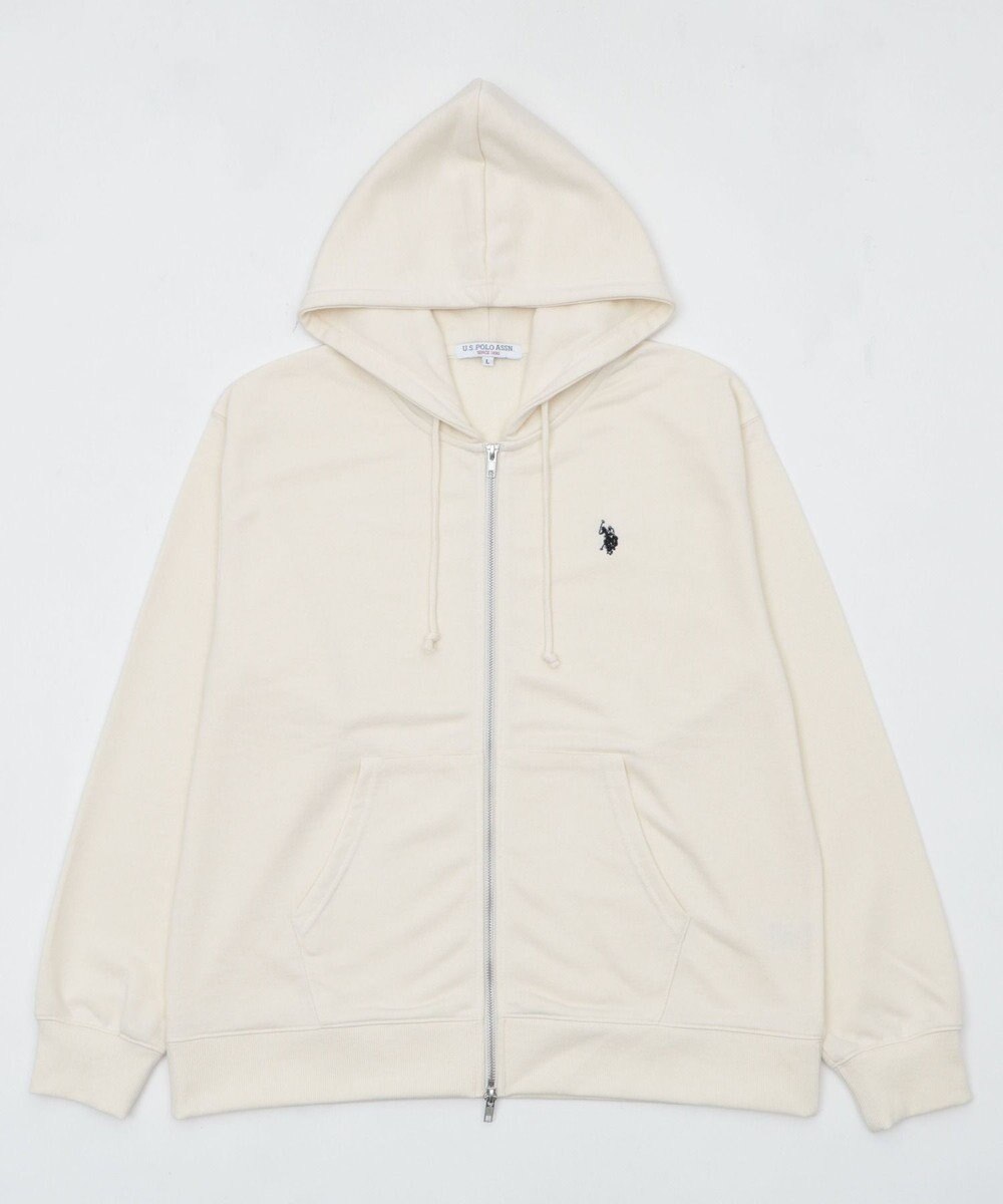 WEGO 【WEB限定/ユニセックス着用ITEM/25年秋冬新作/SMLサイズ展開】別注U.S.POLO ASSN.　ZIPパーカー 