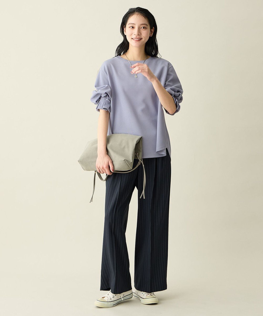 ANY 【6サイズ展開/ウエストゴム】イージーワイドパンツ 