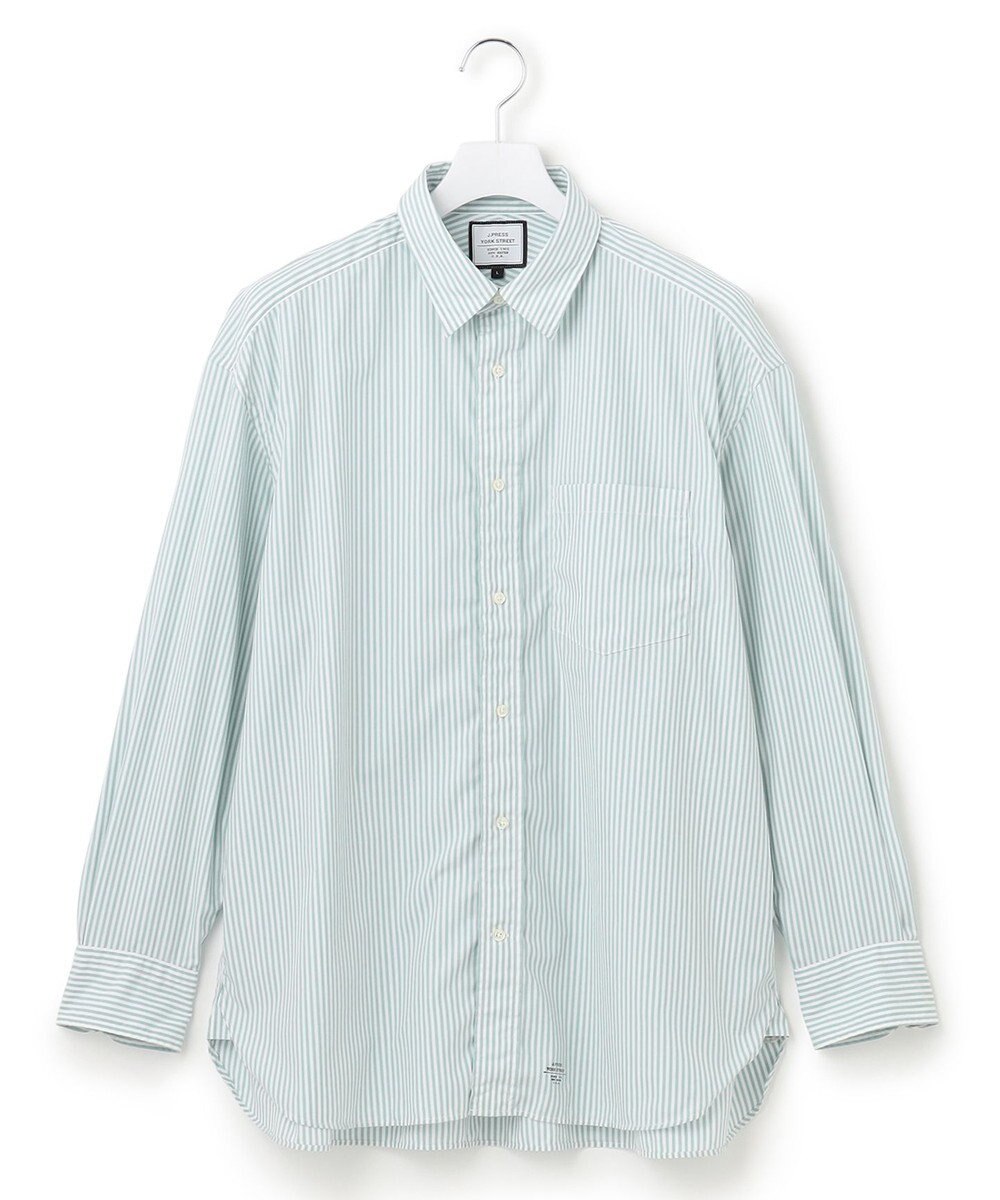 J.PRESS YORK STREET 【UNISEX】タイプライターストライプ シャツ 