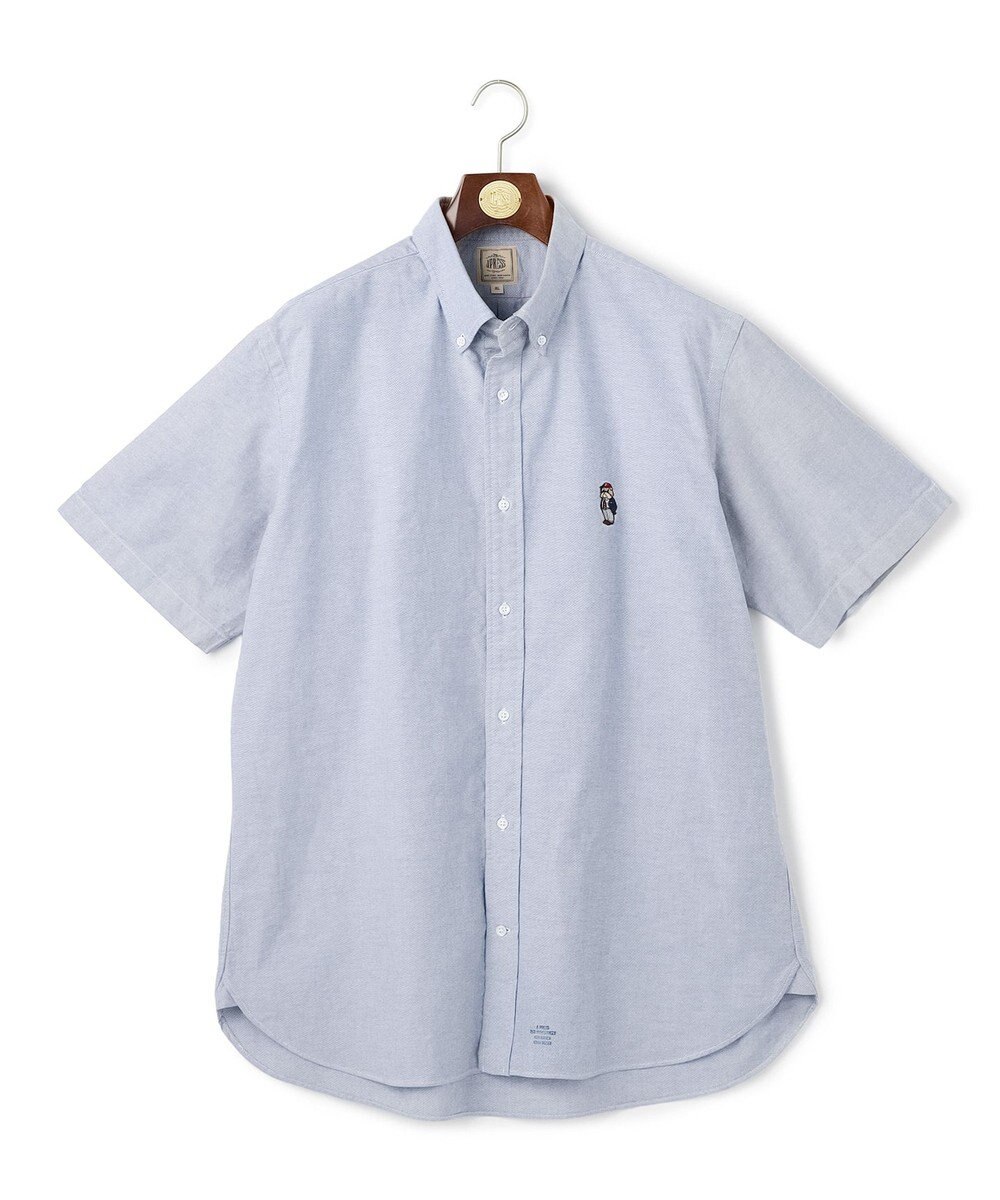 J.PRESS MEN 【KING SIZE / BULLDOG BOY】オックスフォード 半袖シャツ / B.D. 