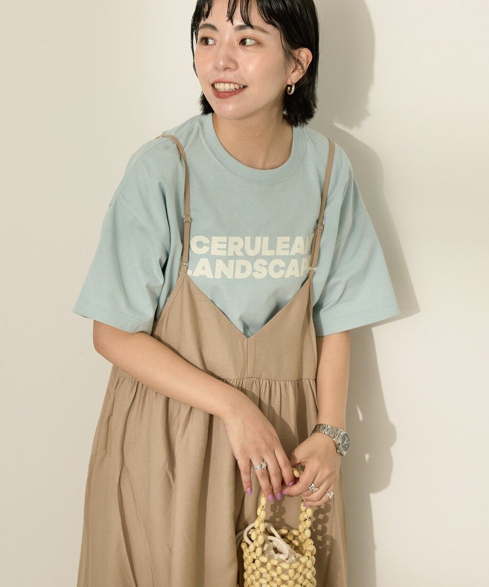 AMERICAN HOLIC BoldロゴプリントTシャツ 