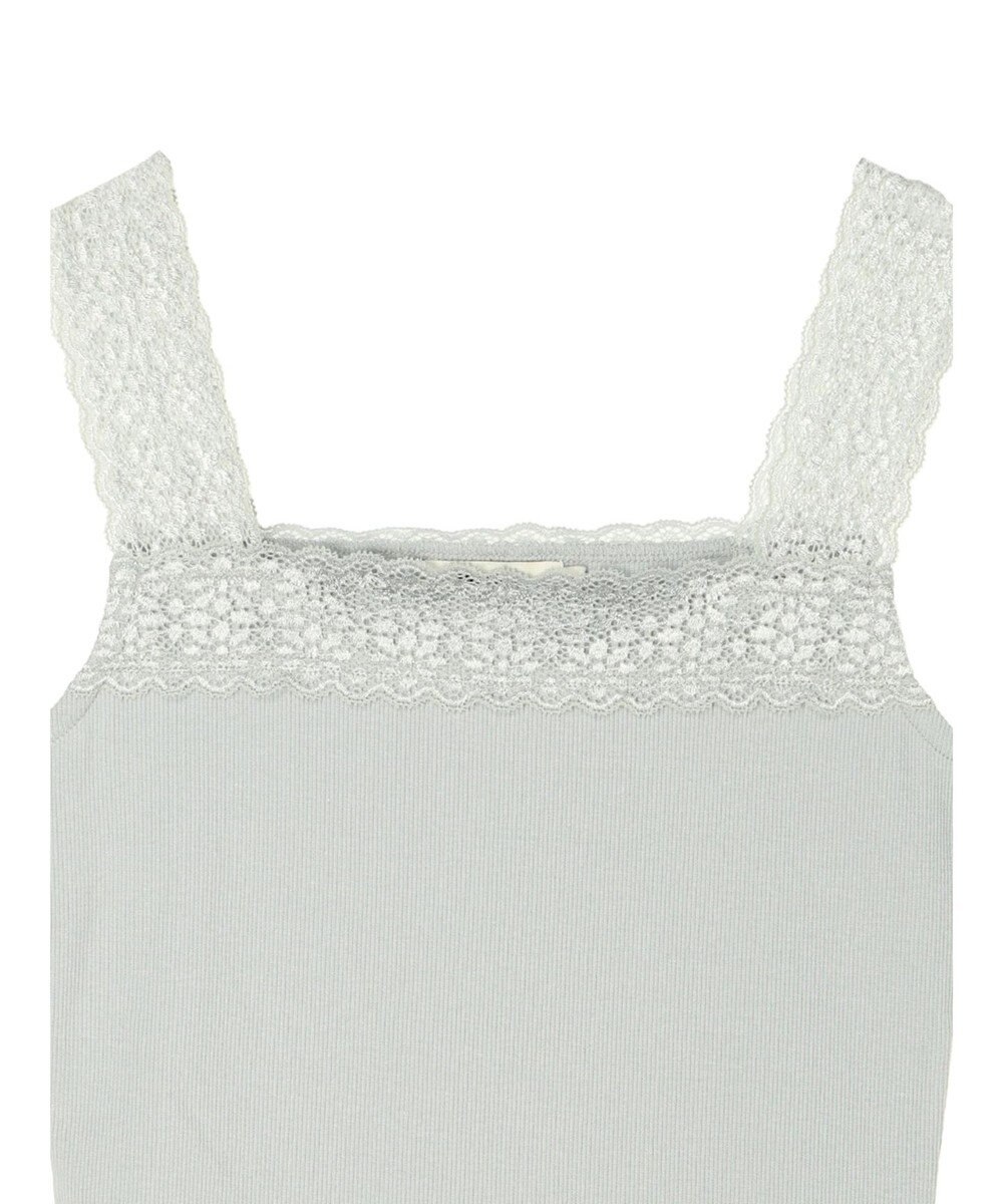 earth music&ecology レーススクエアキャミソール 