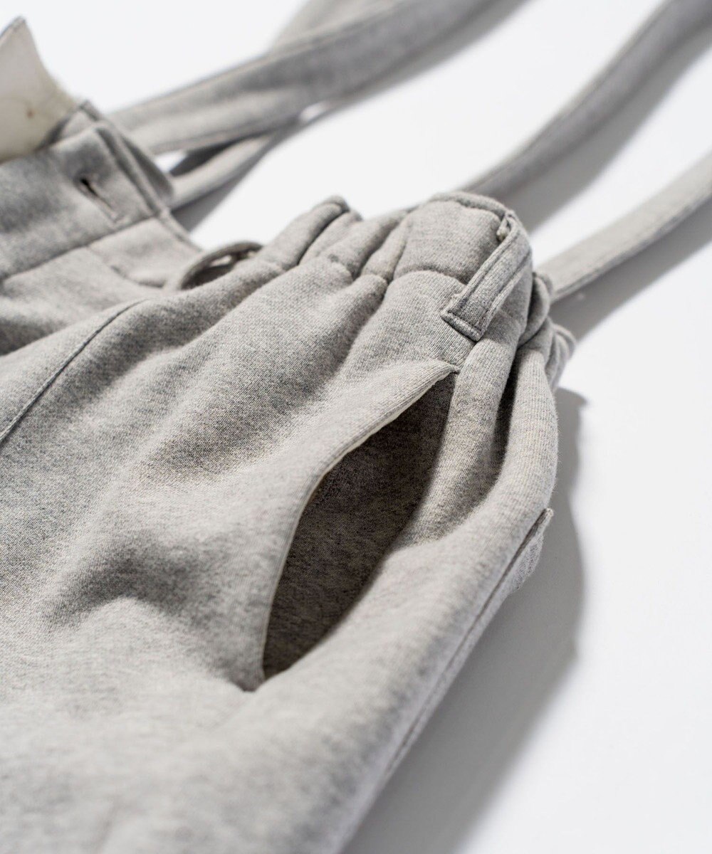 LENO SWEAT SALOPETTES スウェットサロペット 