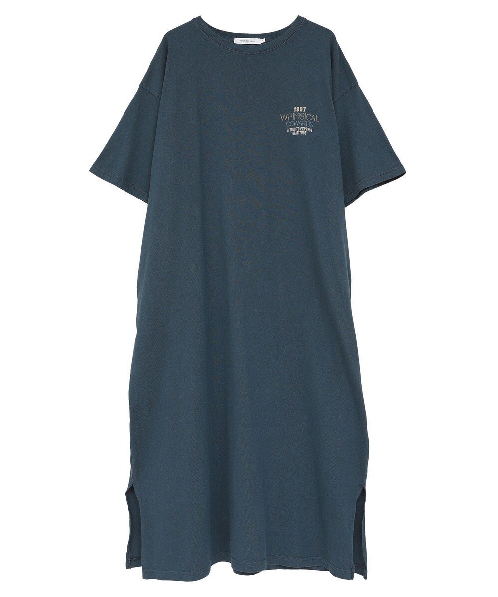 AMERICAN HOLIC 【選べる丈】ツアーロゴ加工Tワンピース 