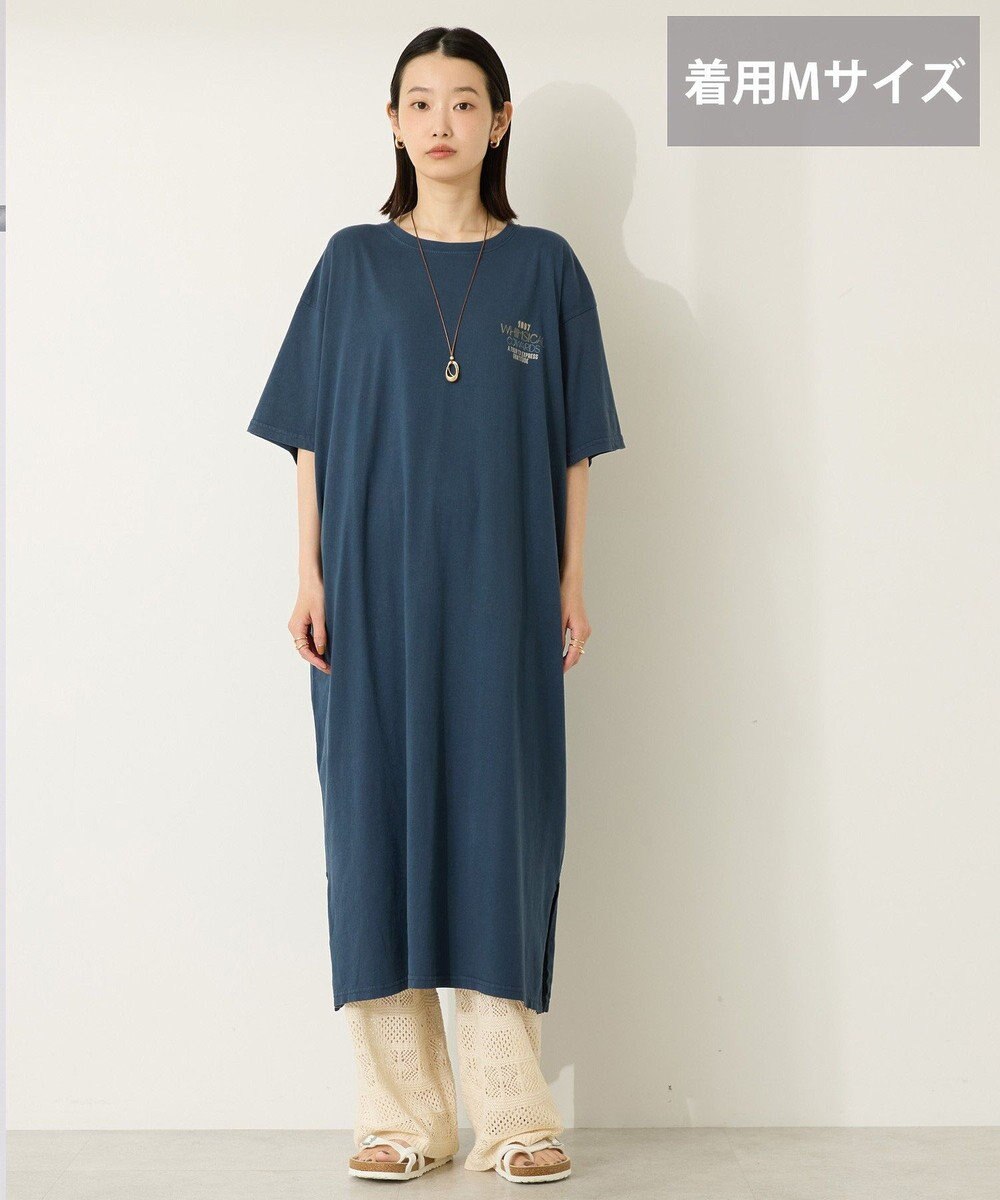 AMERICAN HOLIC 【選べる丈】ツアーロゴ加工Tワンピース 