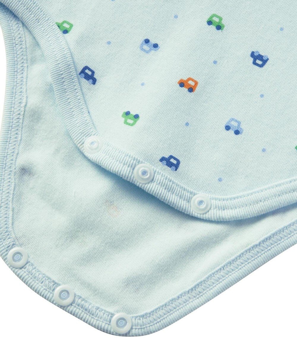 MIKI HOUSE HOT BISCUITS 【70-90cm】 長袖ボディシャツ２枚セット(かぶり仕様) 