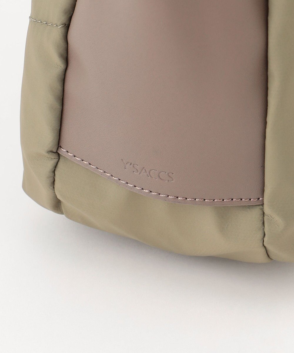 Y'SACCS 【ナイロンタフタ×リサイクルレザー】デイリーポシェット 