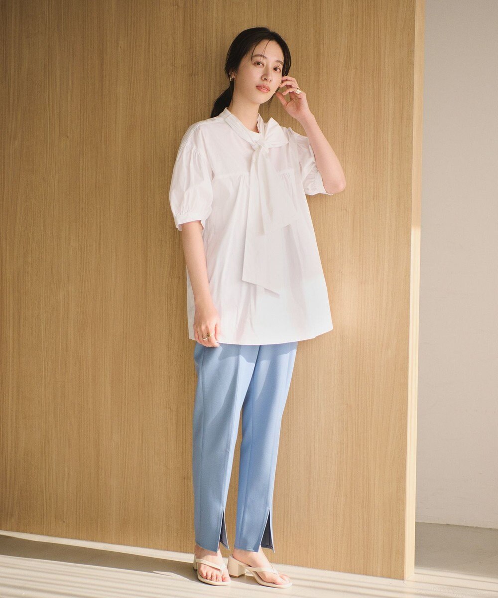 #Newans 【ANSWER for コンサバフェミニン】マルチウェイビッグリボンブラウス 