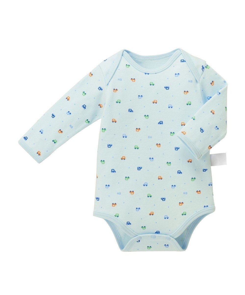 MIKI HOUSE HOT BISCUITS 【70-90cm】 長袖ボディシャツ２枚セット(かぶり仕様) 