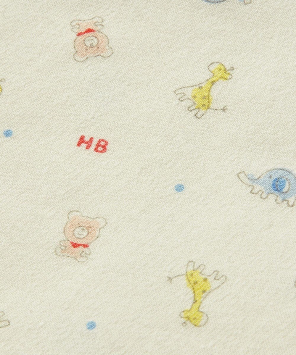 MIKI HOUSE HOT BISCUITS 【70-90cm】 長袖ボディシャツ２枚セット(かぶり仕様) 