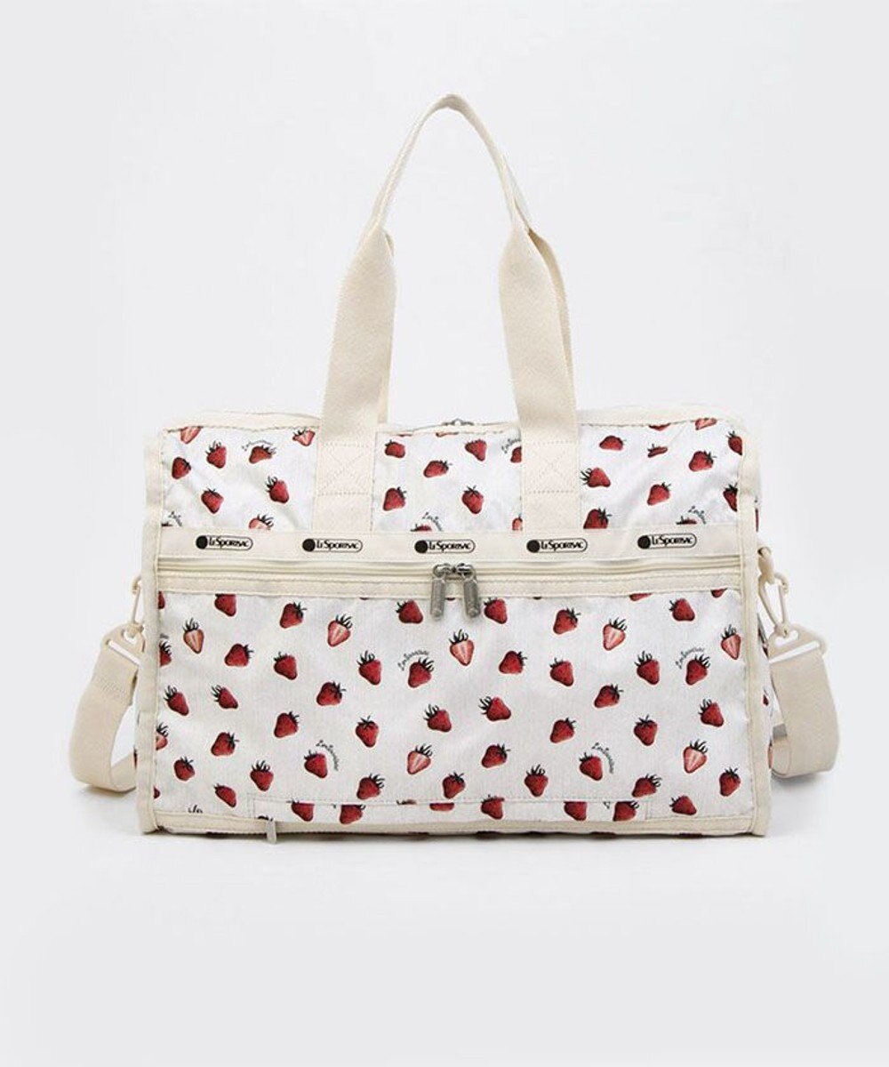 LeSportsac DELUXE MED WEEKENDER/ビタースウィートベリー 
