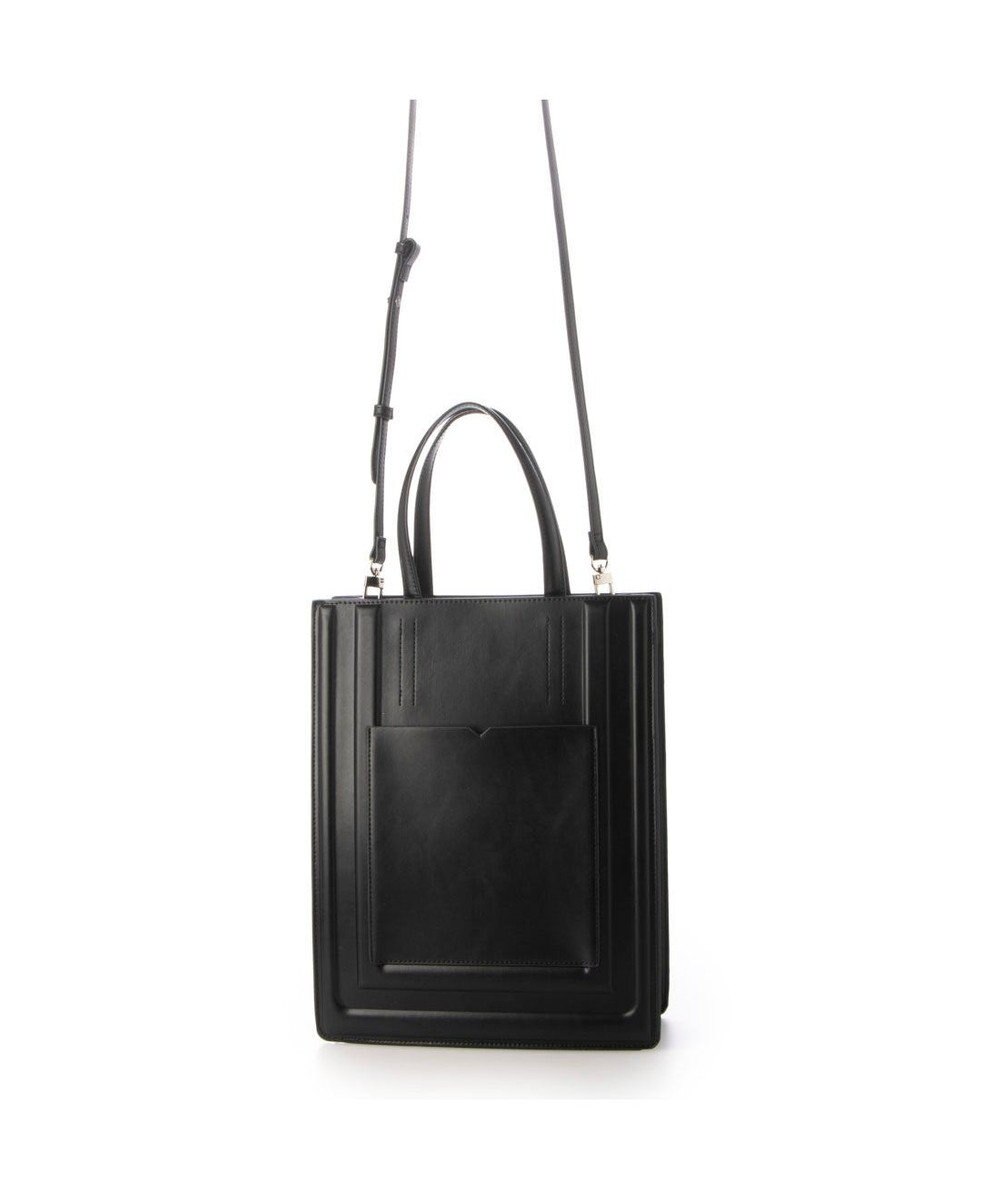 UNBILLION カシュカシュ cachecache / パネル型押し2wayトート 