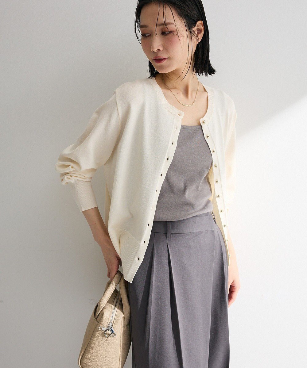 Green Parks 機能付テレコリブタンクトップ 