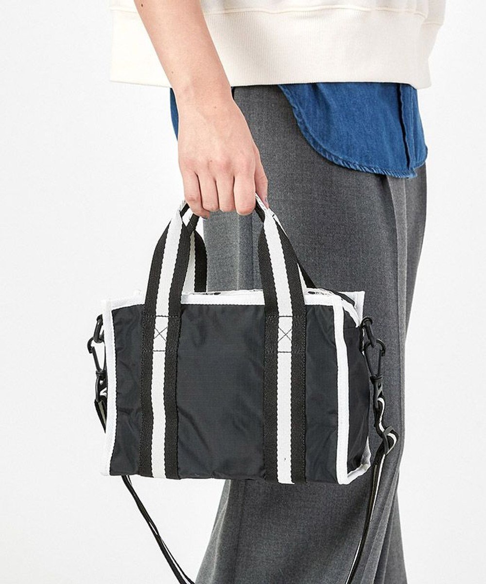 LeSportsac SM TOP HANDLE TOTE/スペクテイターブラック 