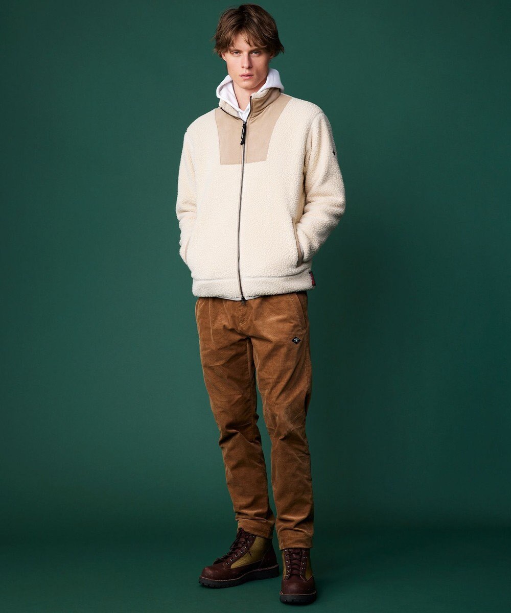 JOSEPH ABBOUD MOUNTAIN 【軽量/ソフト/イージーケア】ソフトダンボール ニット パーカー 