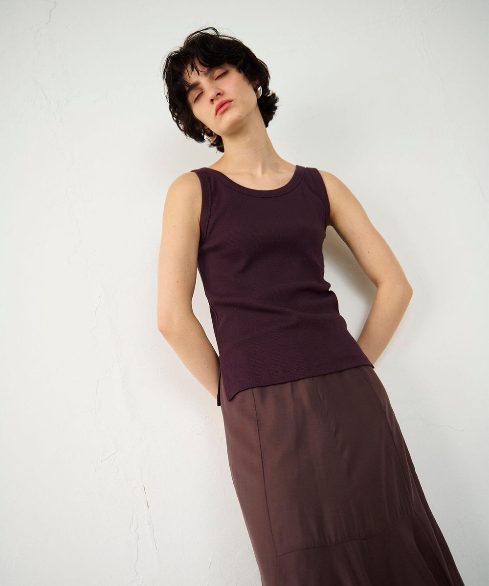 GRACE CONTINENTAL テレコノースリーブ 