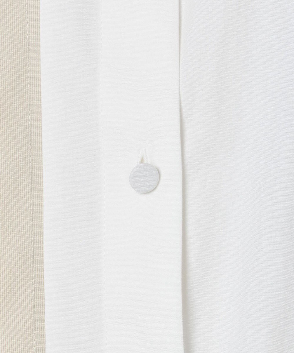 JOSEPH 【洗える】ポプリンカラーブロック　リラックスブラウス 