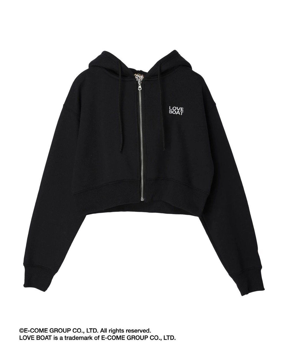 Green Parks ■別注　ＬＯＶＥ　ＢＯＡＴ　ショートＺＩＰパーカー 