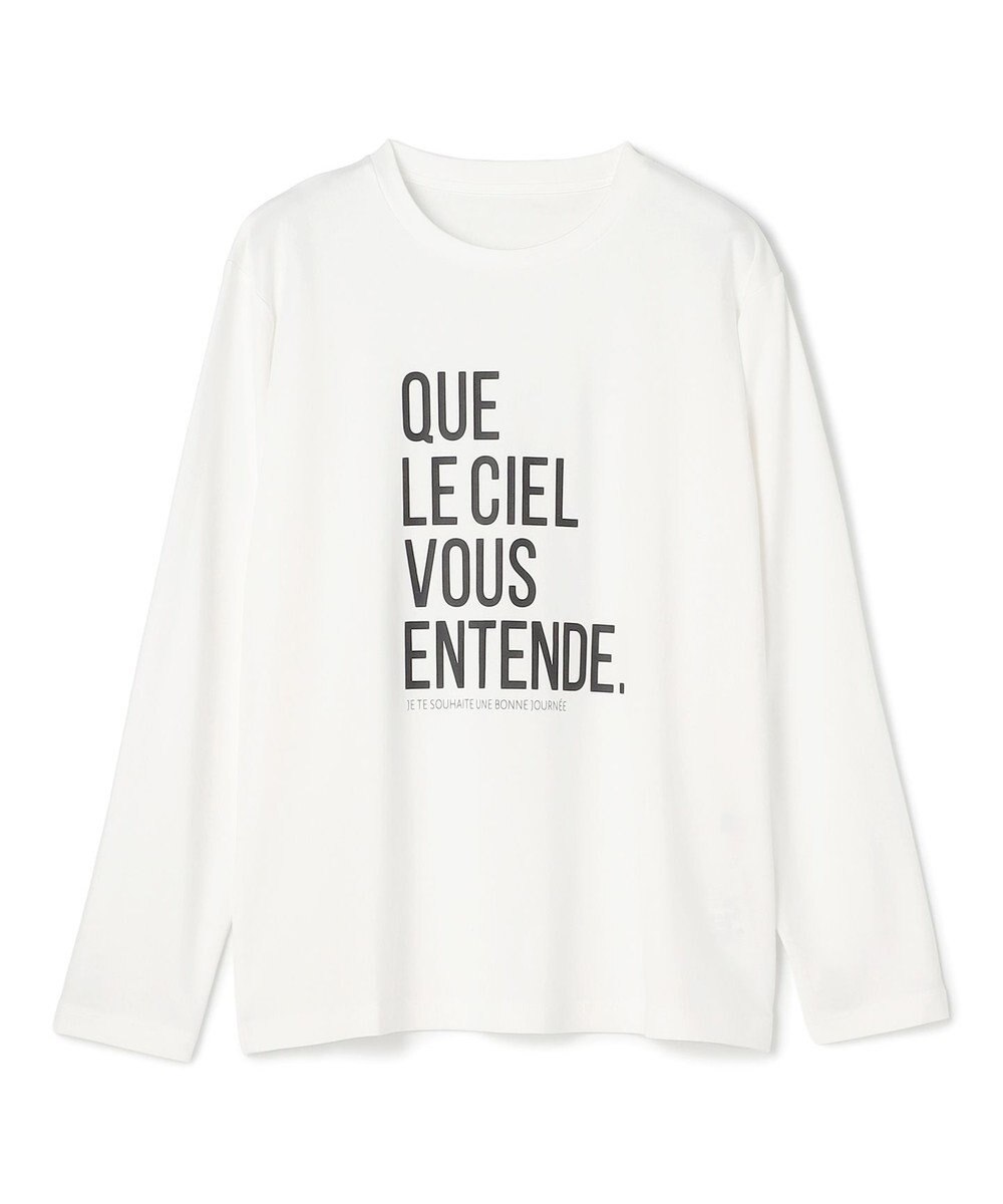 UNFILO コットンスムース グラフィック ロンＴ 