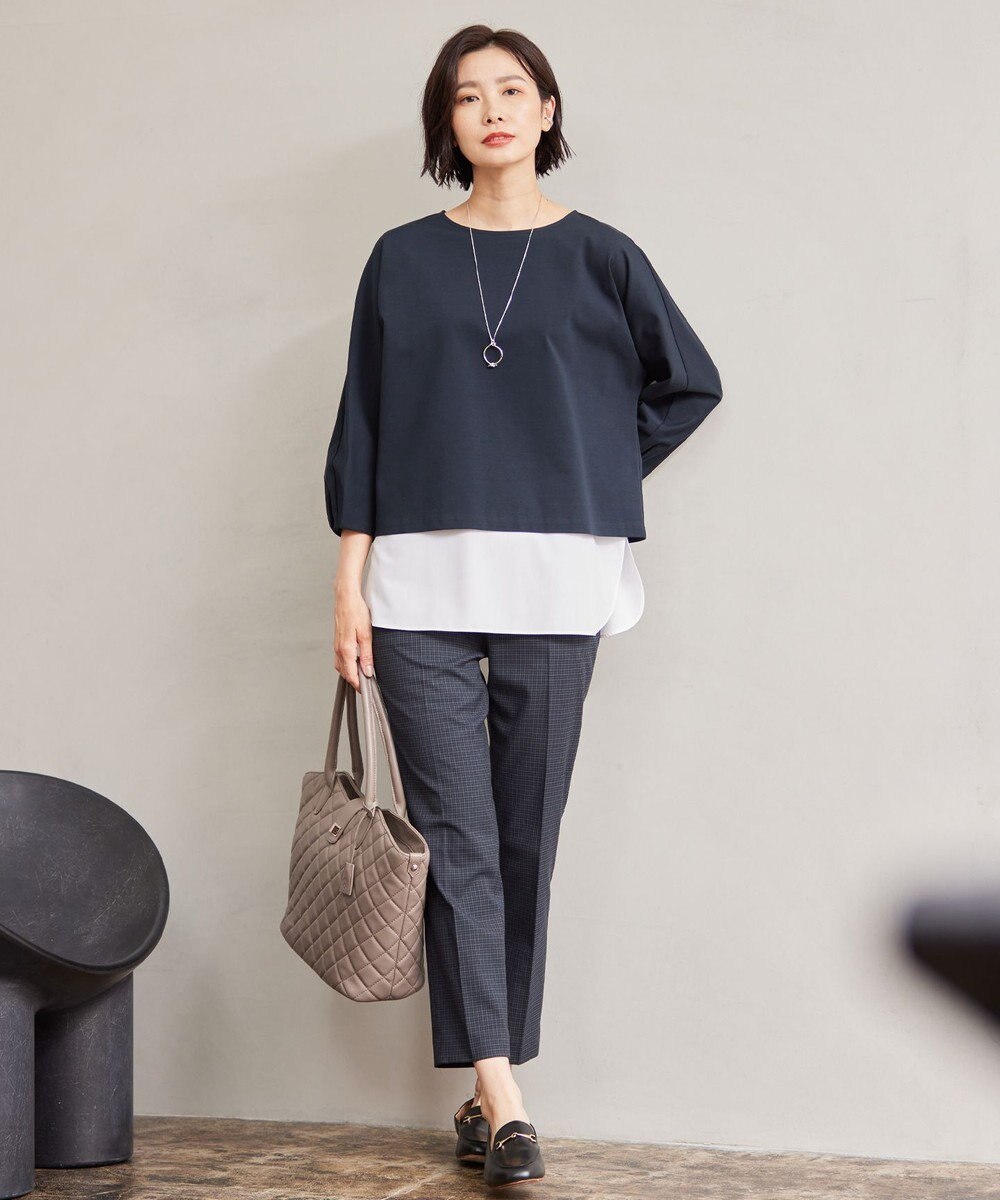 J.PRESS LADIES ノットリング ワントップ ネックレス 