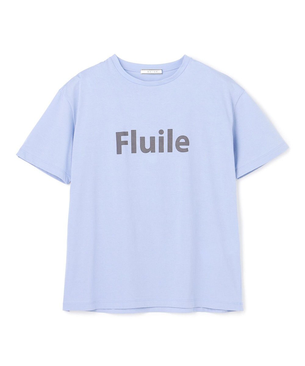 BEIGE， STELLERITE / コットンロゴTシャツ 