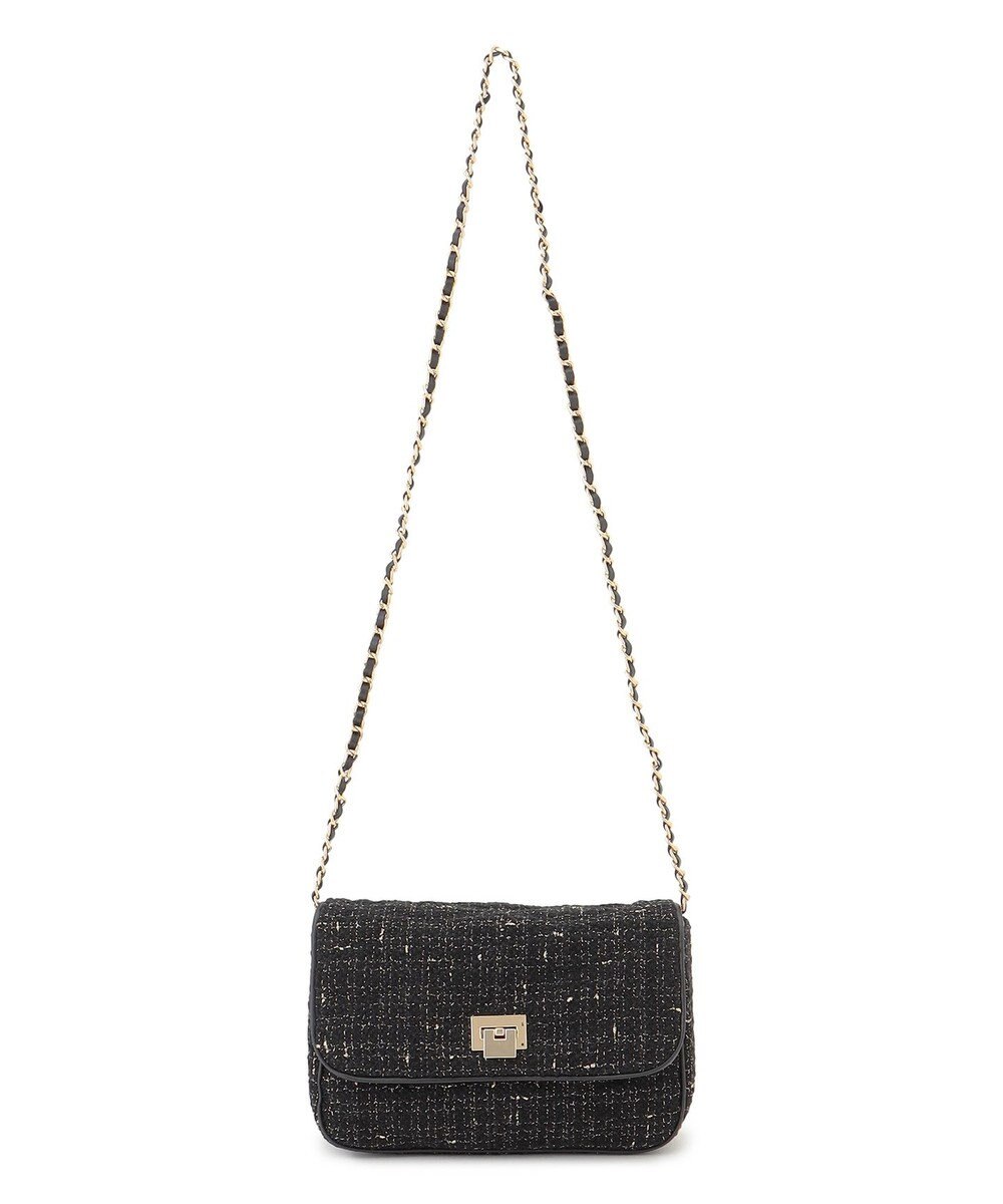 23区 GIOLICA ツイード ショルダーバッグ 