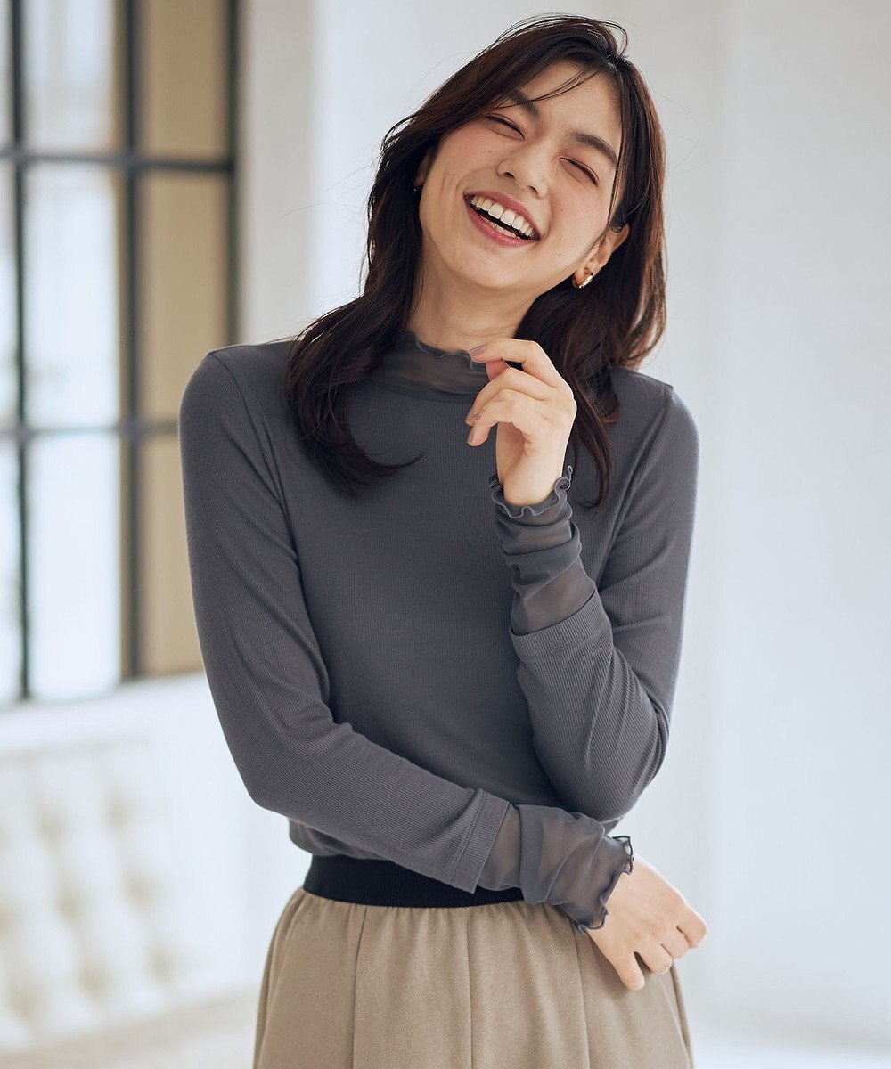 ANY L 【新色追加】シアーコンビタートル 