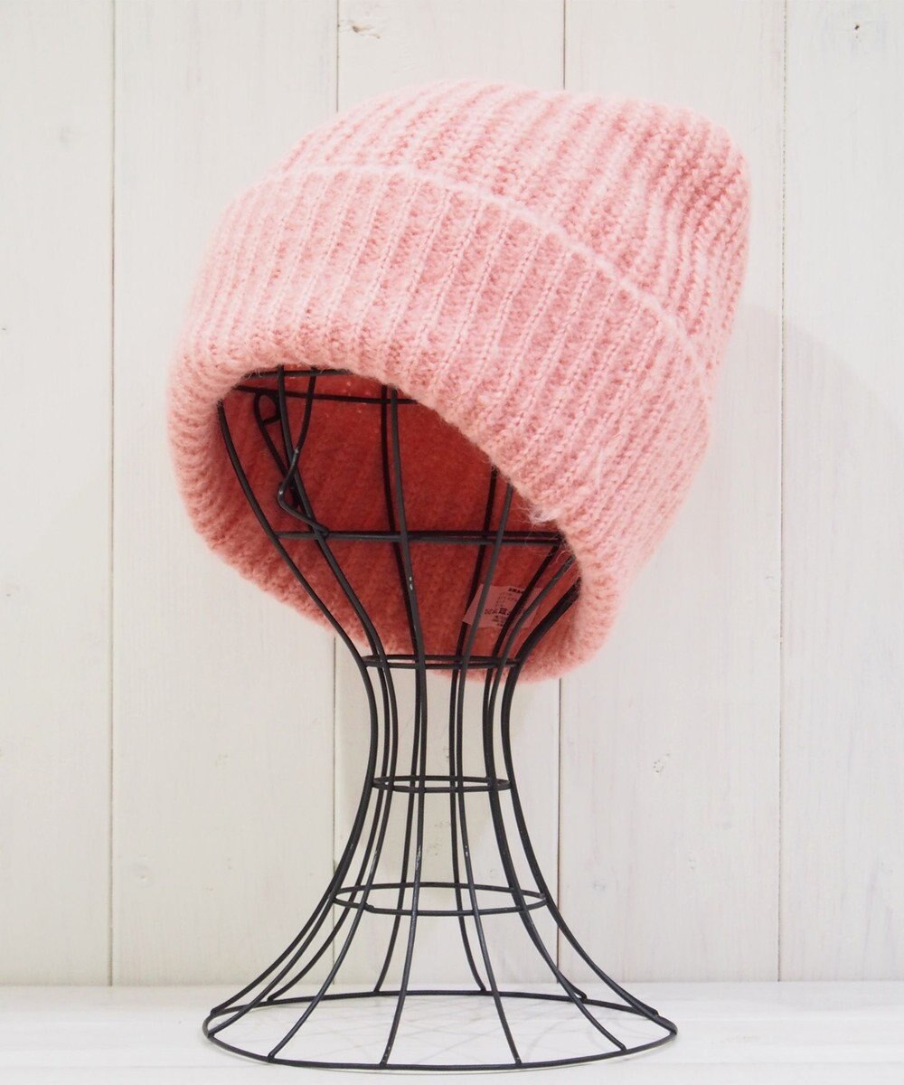石田製帽 モヘア ホールガーメントシャロット ニット帽 
