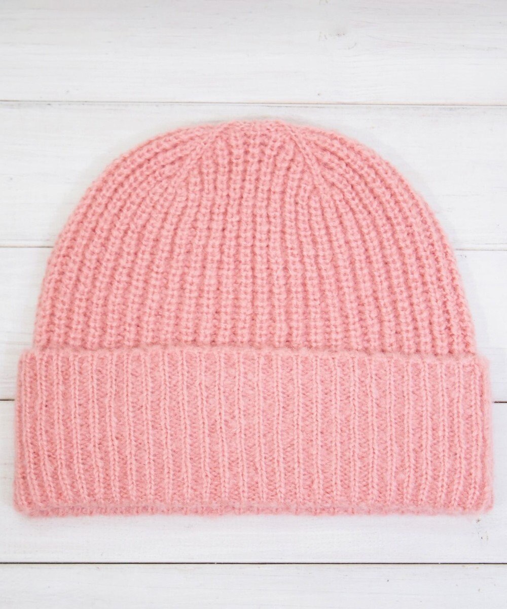 石田製帽 モヘア ホールガーメントシャロット ニット帽 