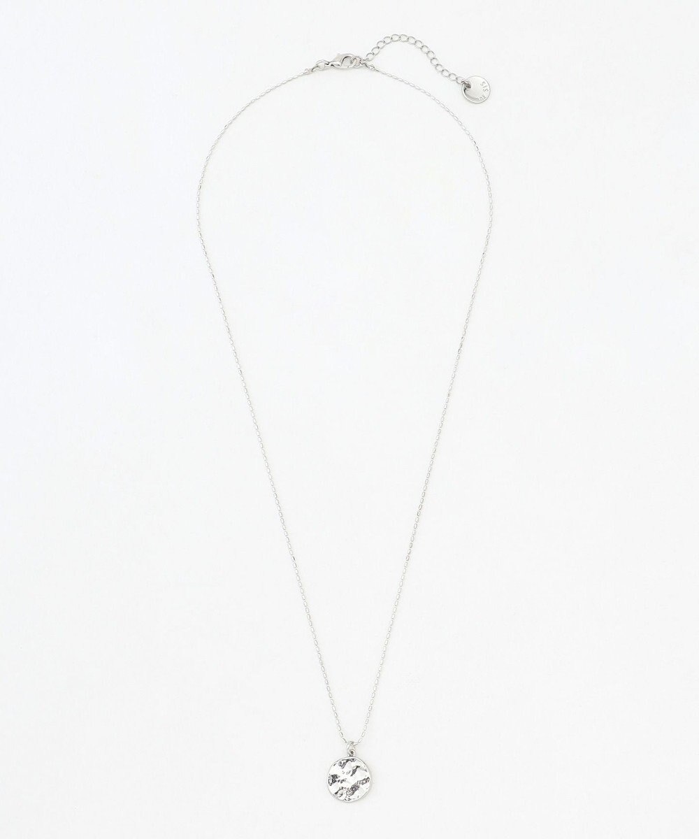 ANY SIS メタルコイン2連 ネックレス 