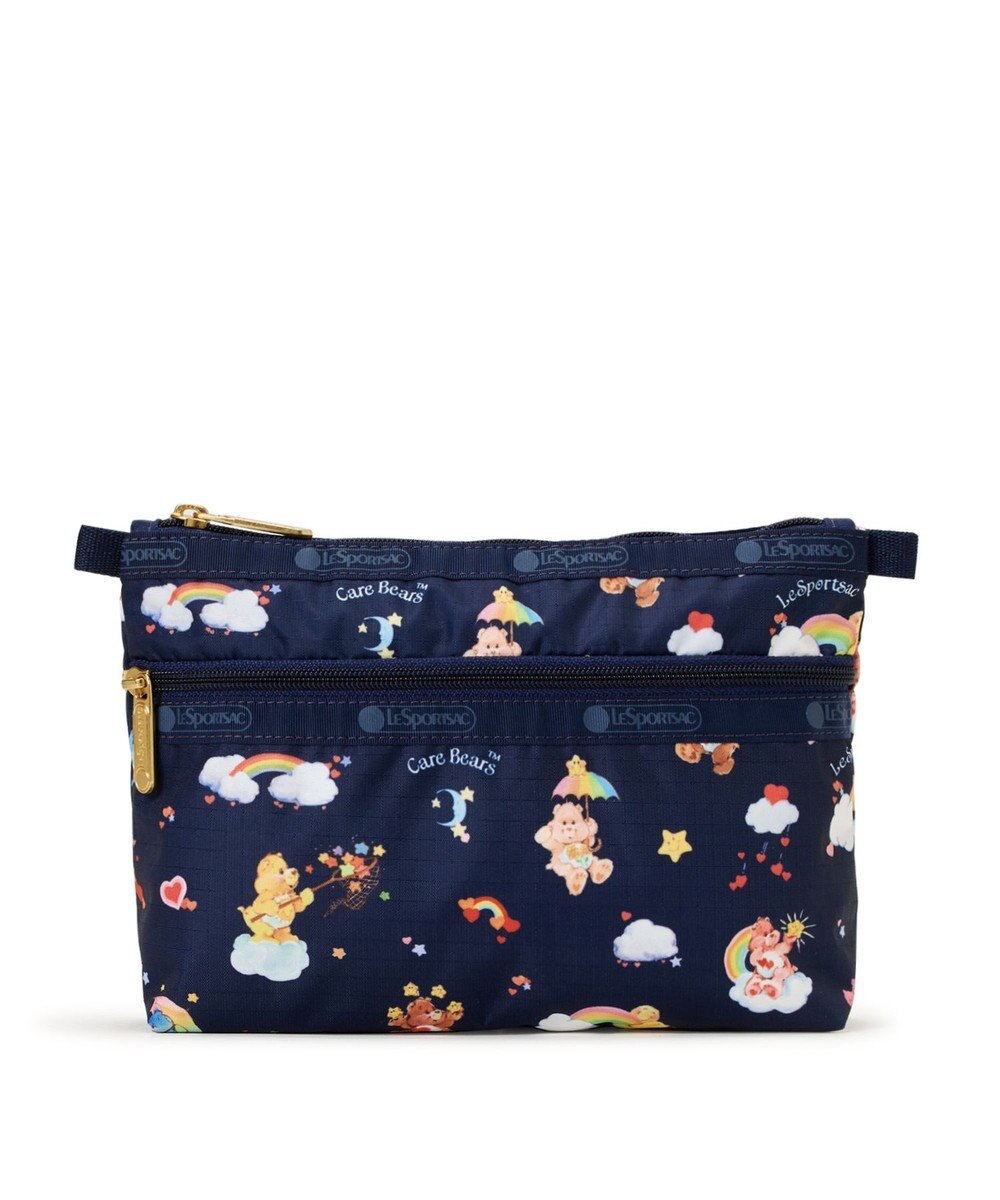 LeSportsac COSMETIC CLUTCH/ケアベアドリームズネイビー 