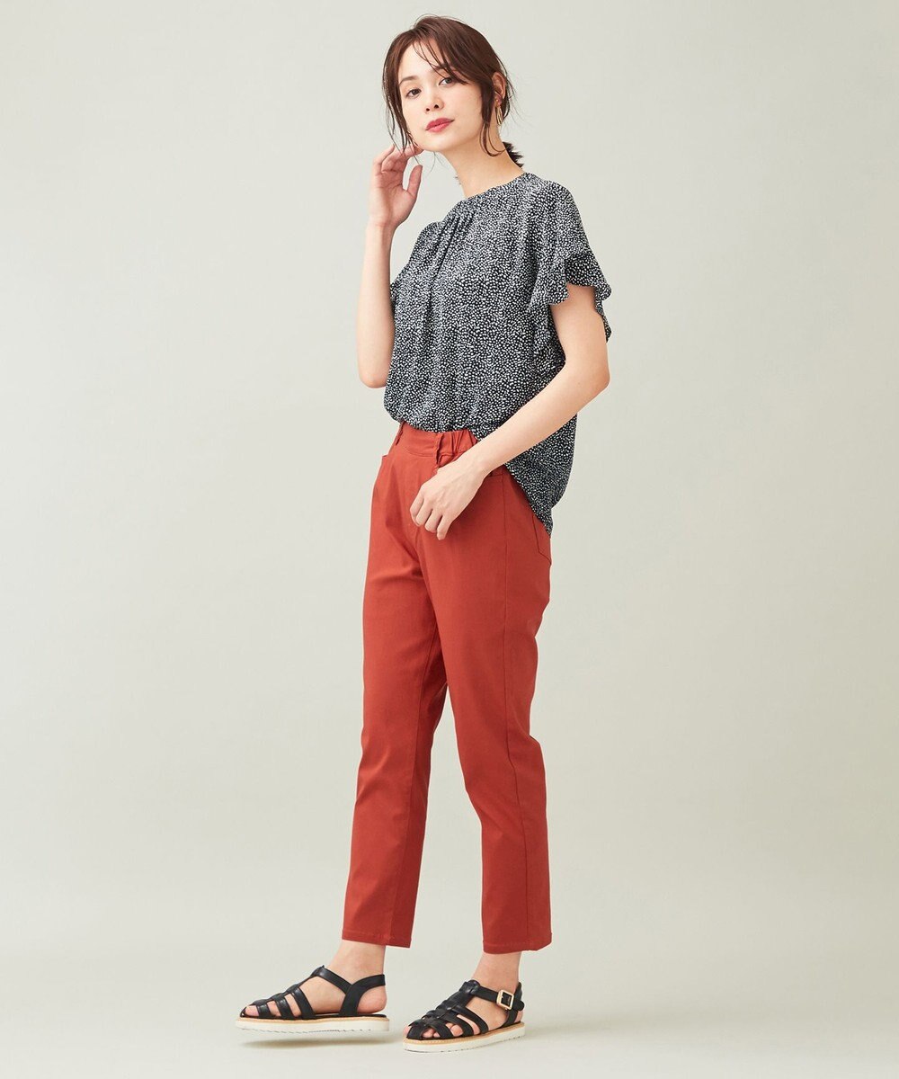 ANY 【ウエストゴム/ストレッチ/UVカット】大人の7daysデイリー パンツ 