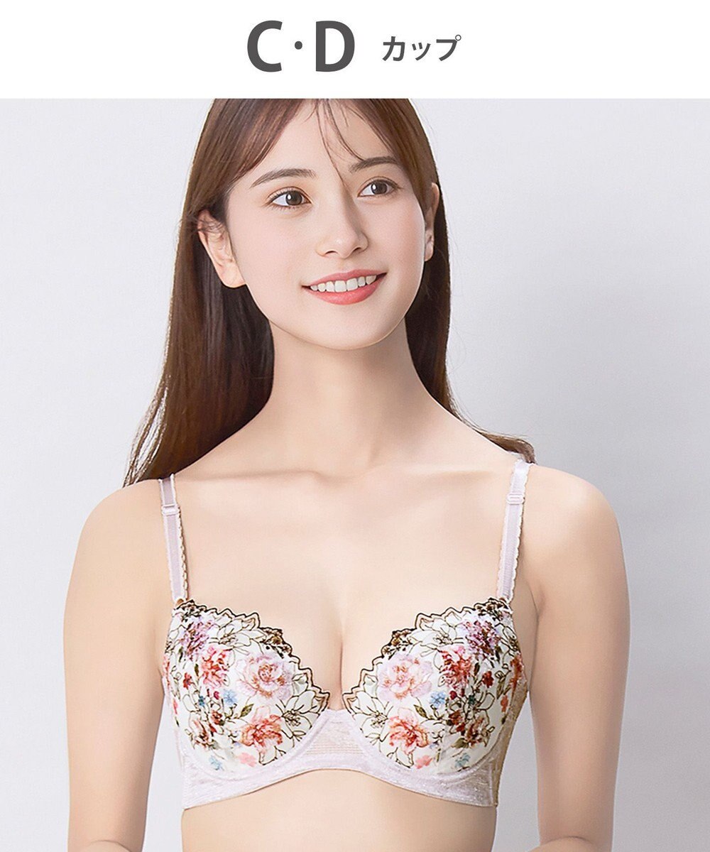 Wing ブラジャー 背中の段差をスムージング 脇高設計 胸ふっくら 【後ろ姿きれいブラ】 ブラ KB2721 ウイング／ワコール 