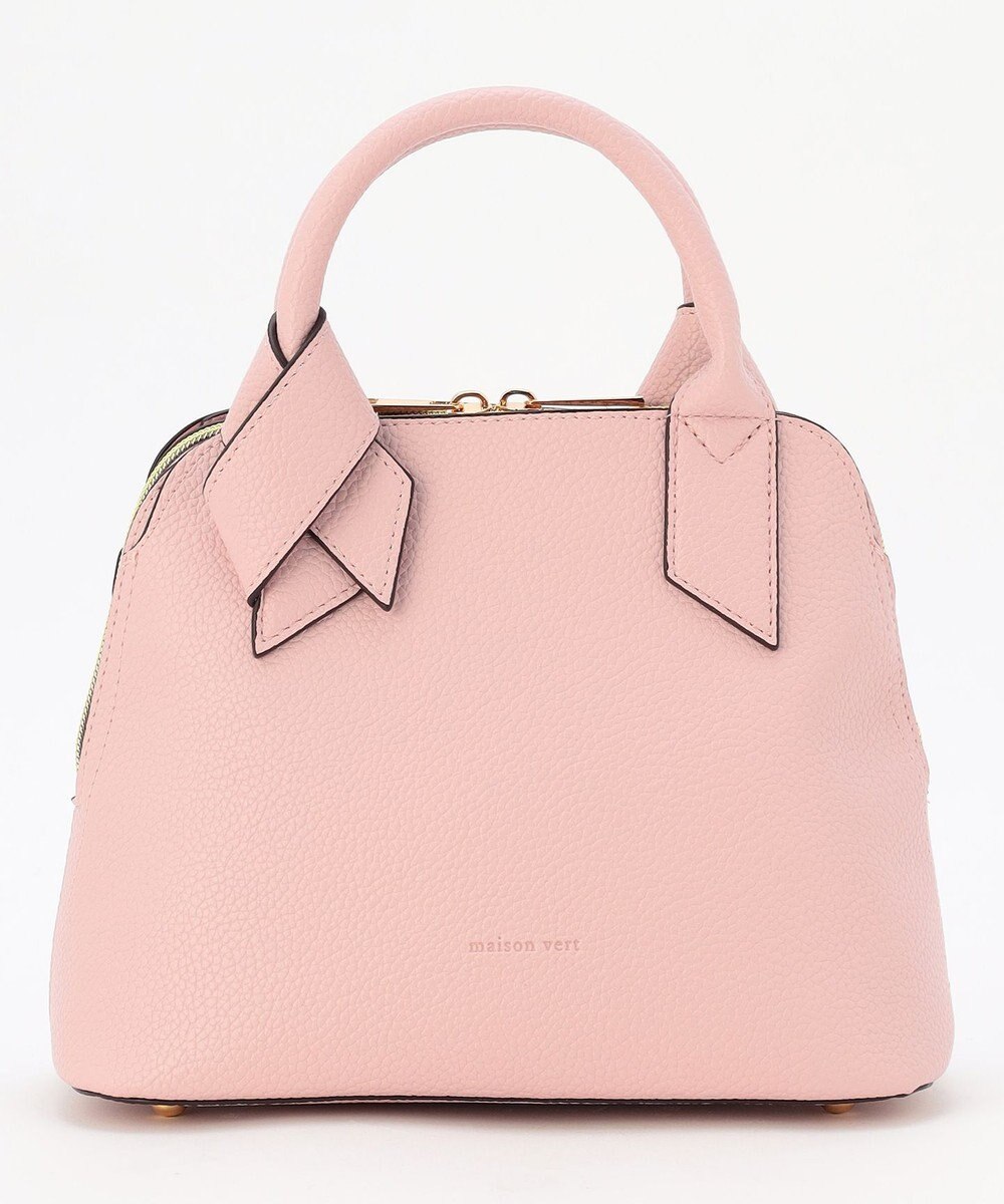 LA BAGAGERIE 【maison vert】 【超軽量/多収納】リボンハンドル2WAYバッグ 