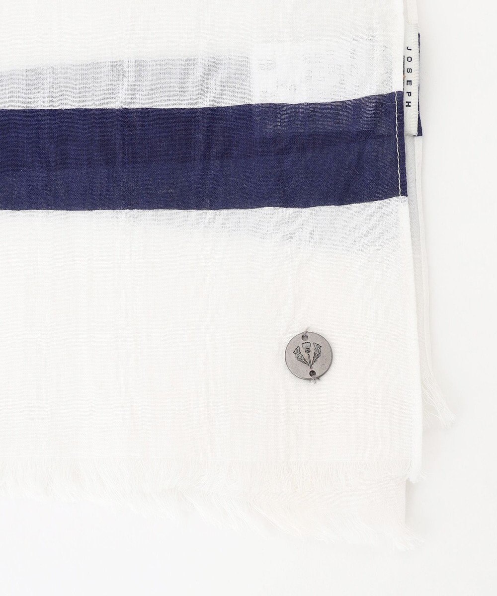 JOSEPH ABBOUD 【V.FRAAS】マリンボーダー ストール 