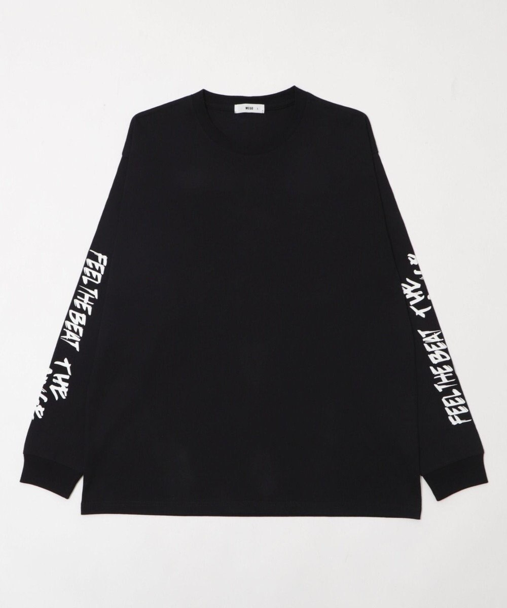 WEGO 【2点セット】アクセ付きアンサンブルグラフィックT（長袖） 