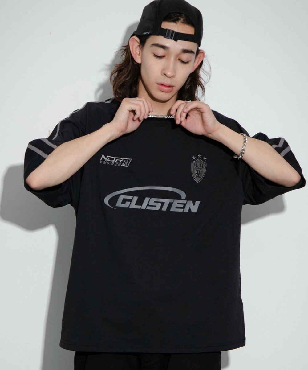 WEGO 【ユニセックス着用ITEM/MLサイズ展開】ゲームロゴスリーブラインT 