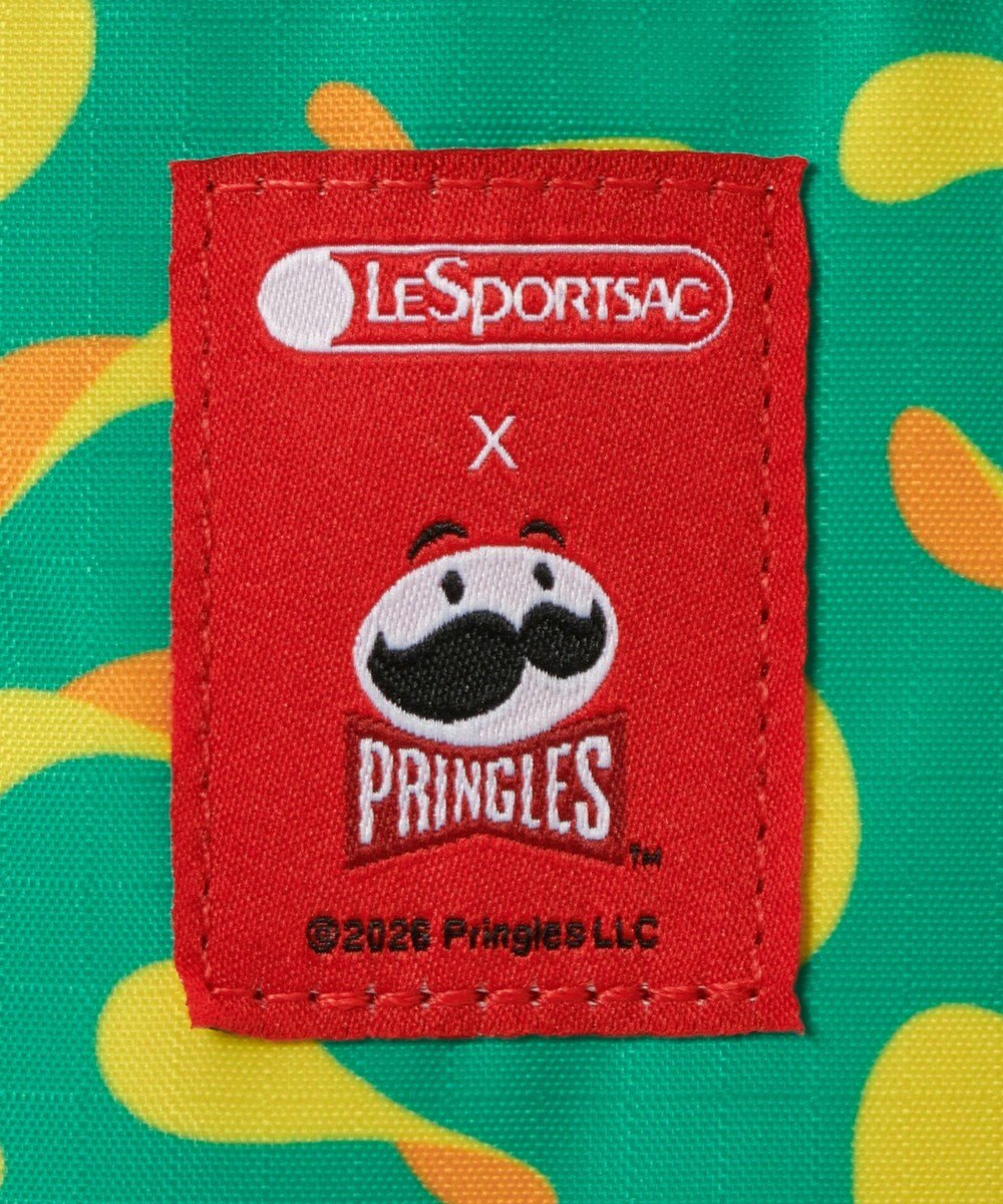 LeSportsac SQUARE COSMETIC/プリングルズミスターPエンブロイダリー 
