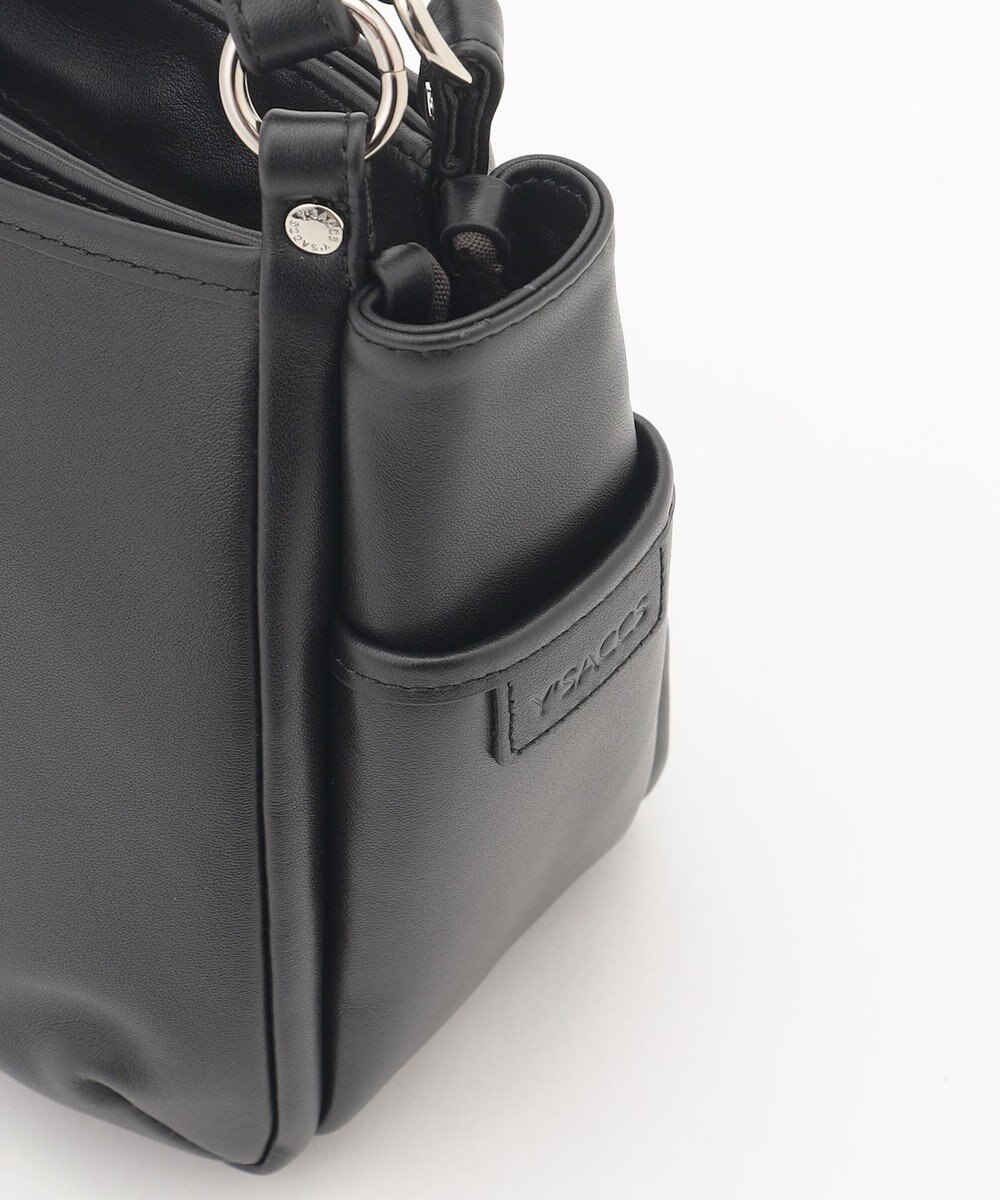 Y'SACCS カウレザー スクエア2wayミニトート 