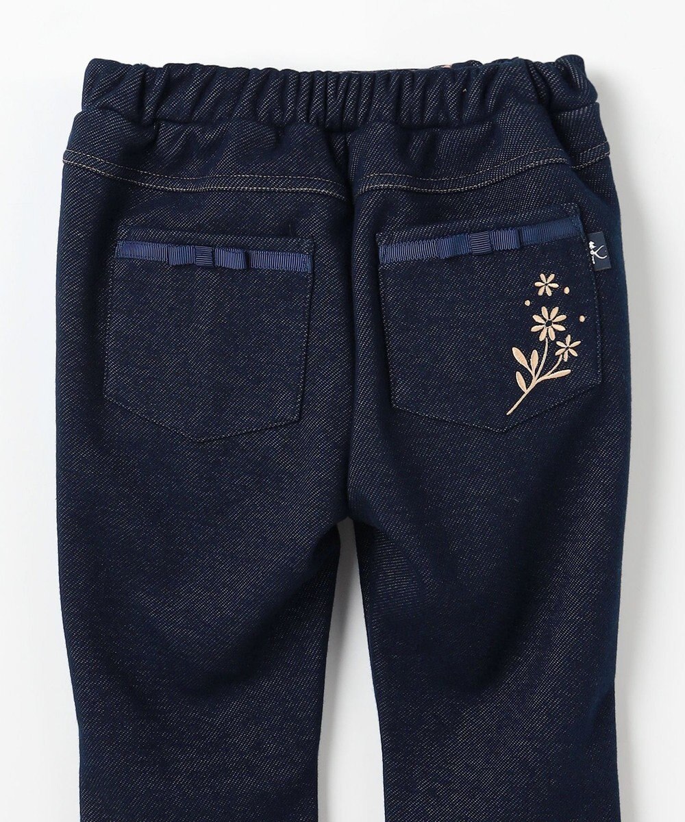 組曲 KIDS 【110-140㎝】 シャギーデニムパンツ 