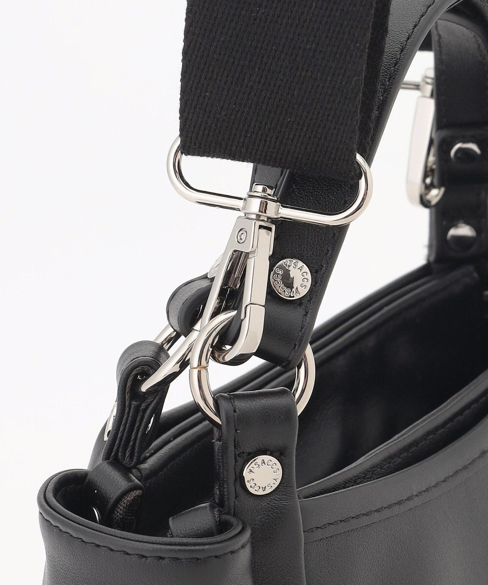 Y'SACCS カウレザー スクエア2wayミニトート 