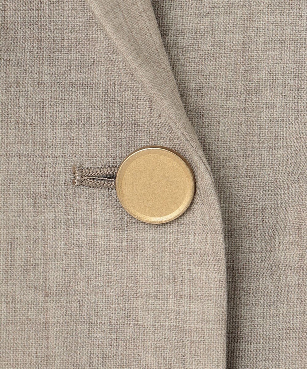 自由区 【セットアップ可】ライトウールトロピカル テーラードジャケット 