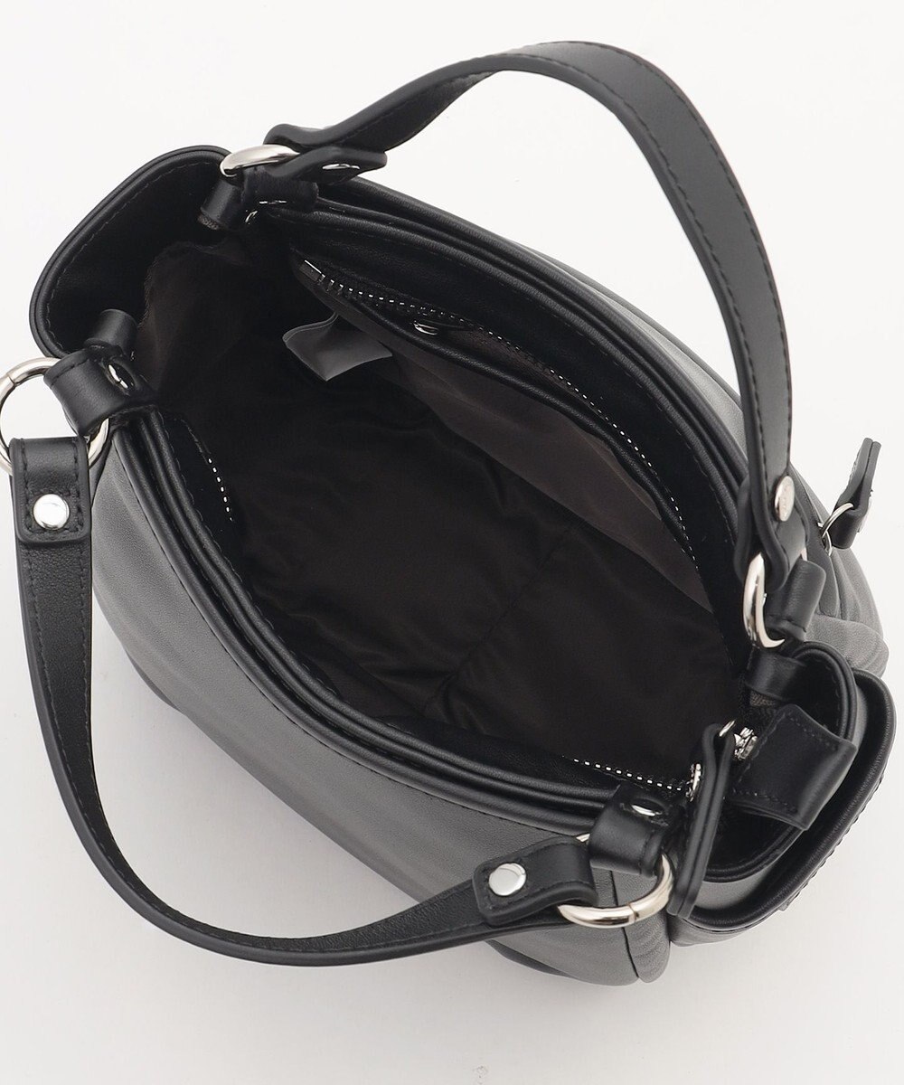 Y'SACCS カウレザー スクエア2wayミニトート 