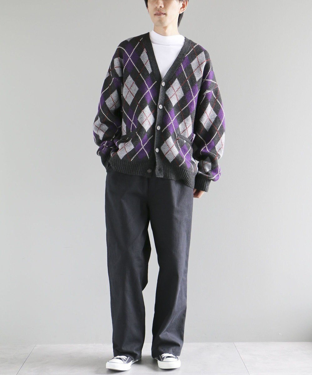 CRAFT STANDARD BOUTIQUE アーガイル柄カーディガン 