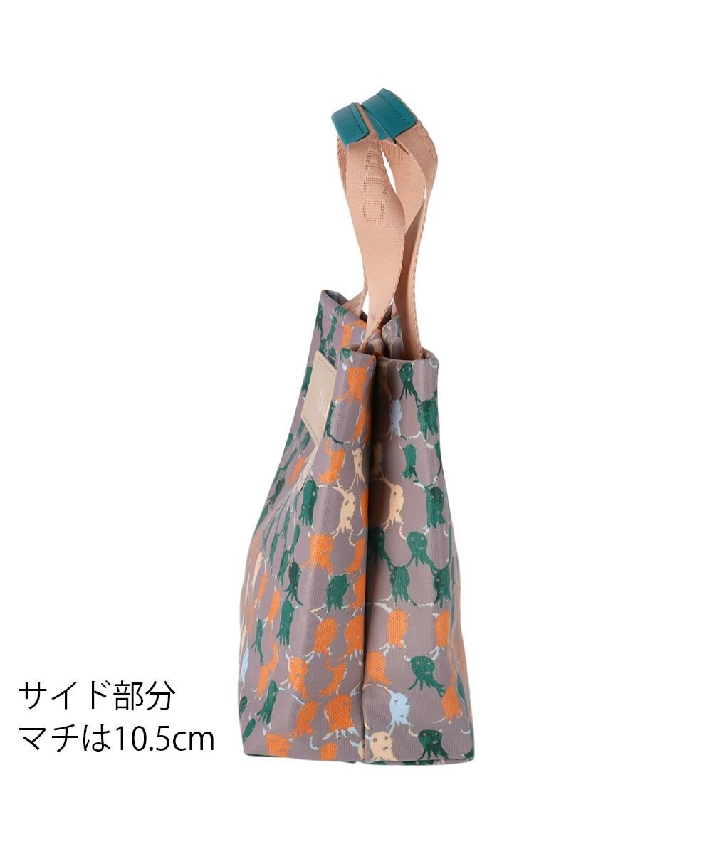tsumori chisato CARRY タコチェック ハンドバッグ 手提げ 【 水や汚れに強いコーティング 】 
