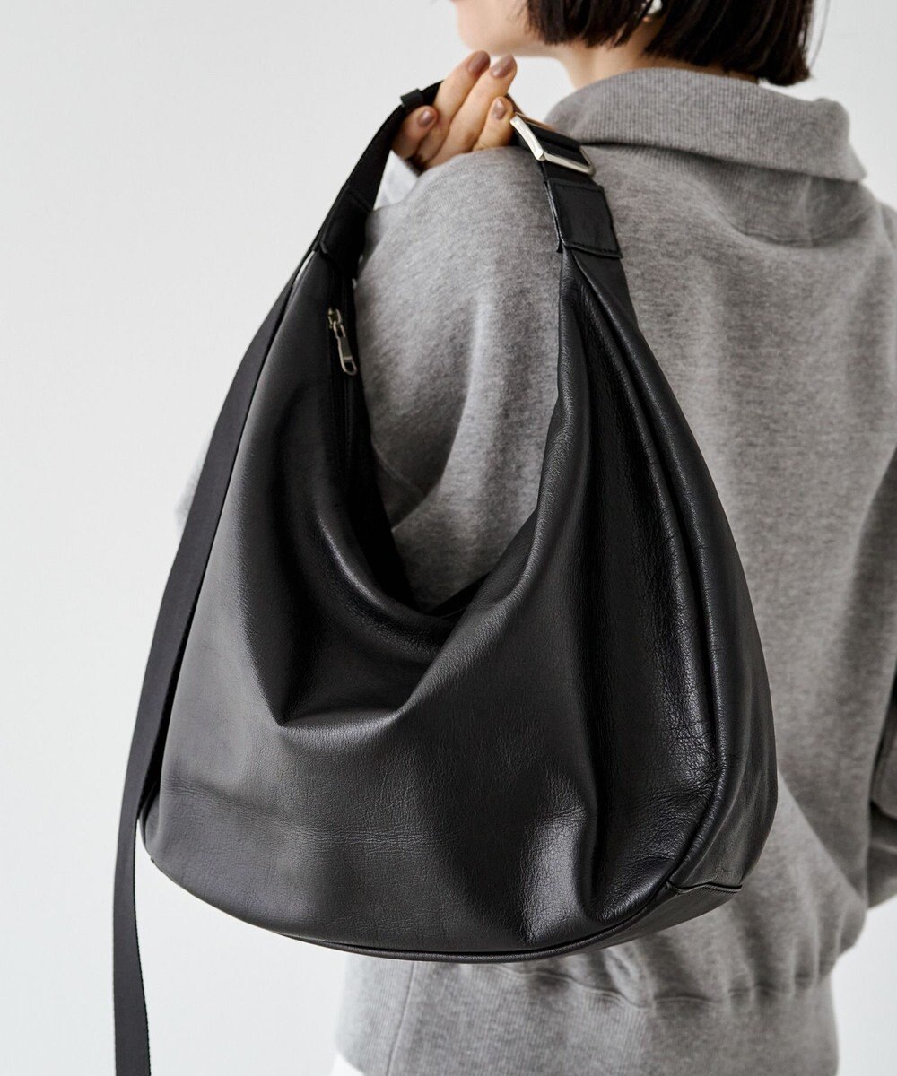 russet ソフトレザーラウンドビッグショルダーバッグ(CE-1325-WEB) 