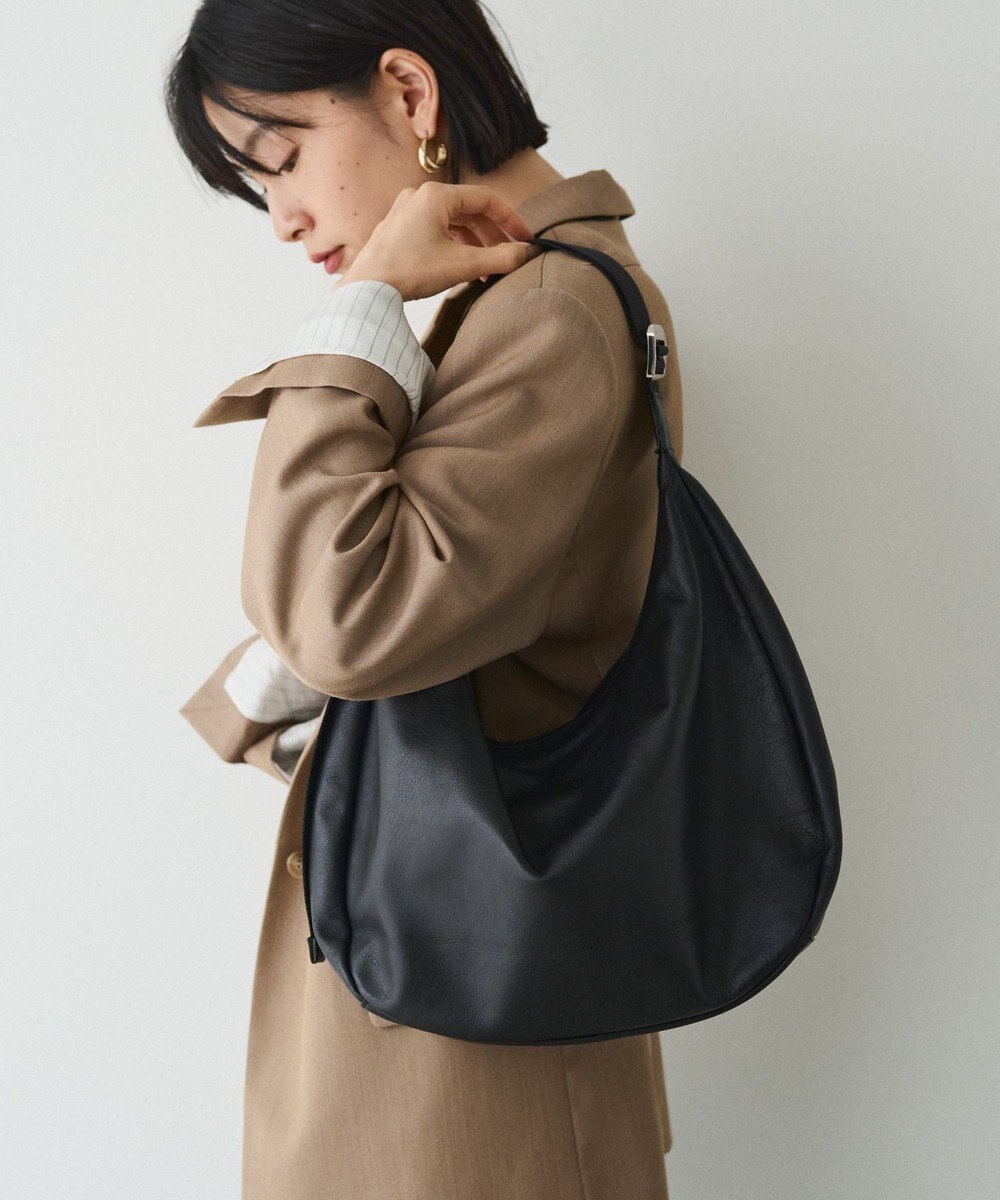 russet ソフトレザーラウンドビッグショルダーバッグ(CE-1325-WEB) 