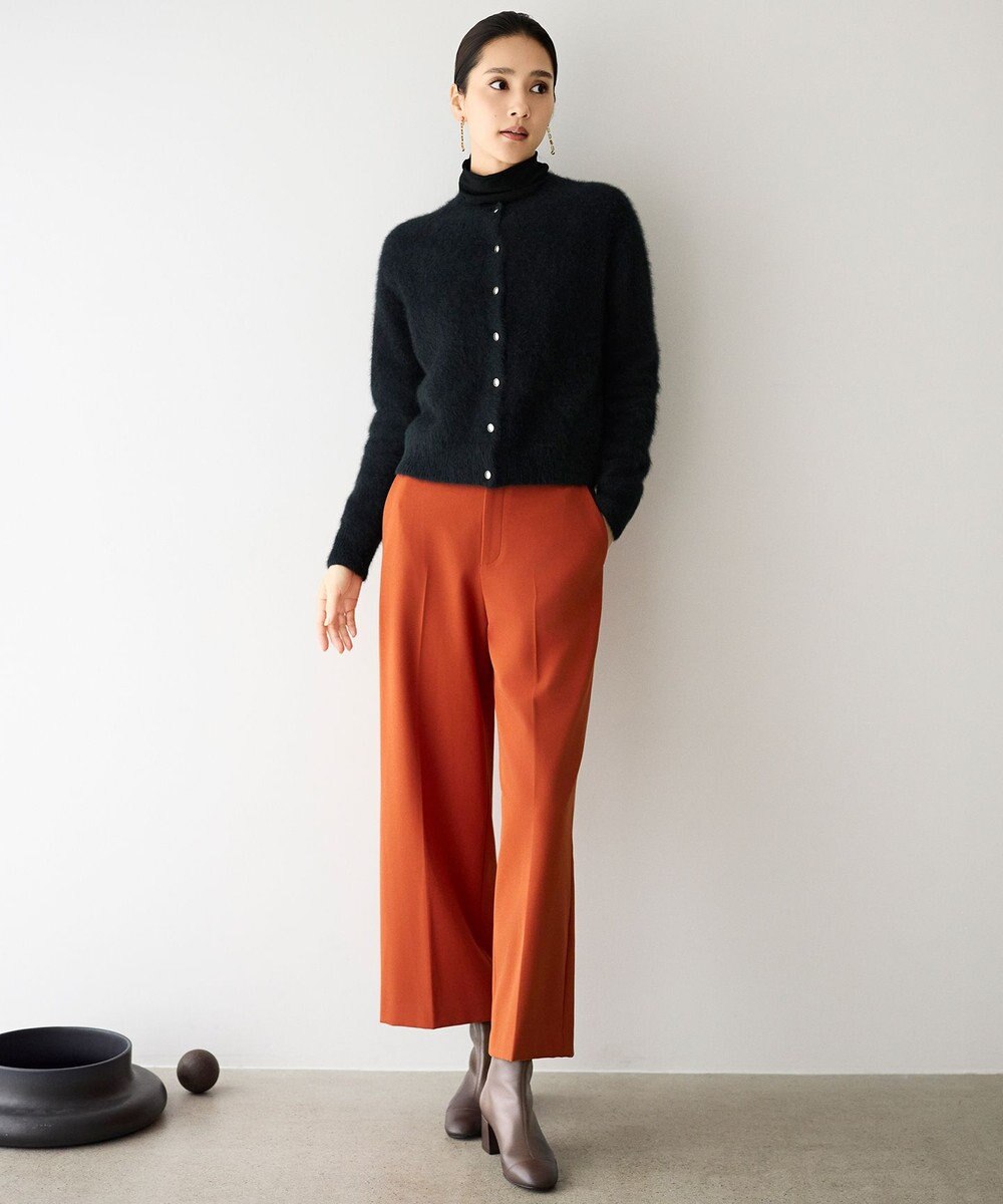 自由区 L ベアテレコボトルネック カットソー 