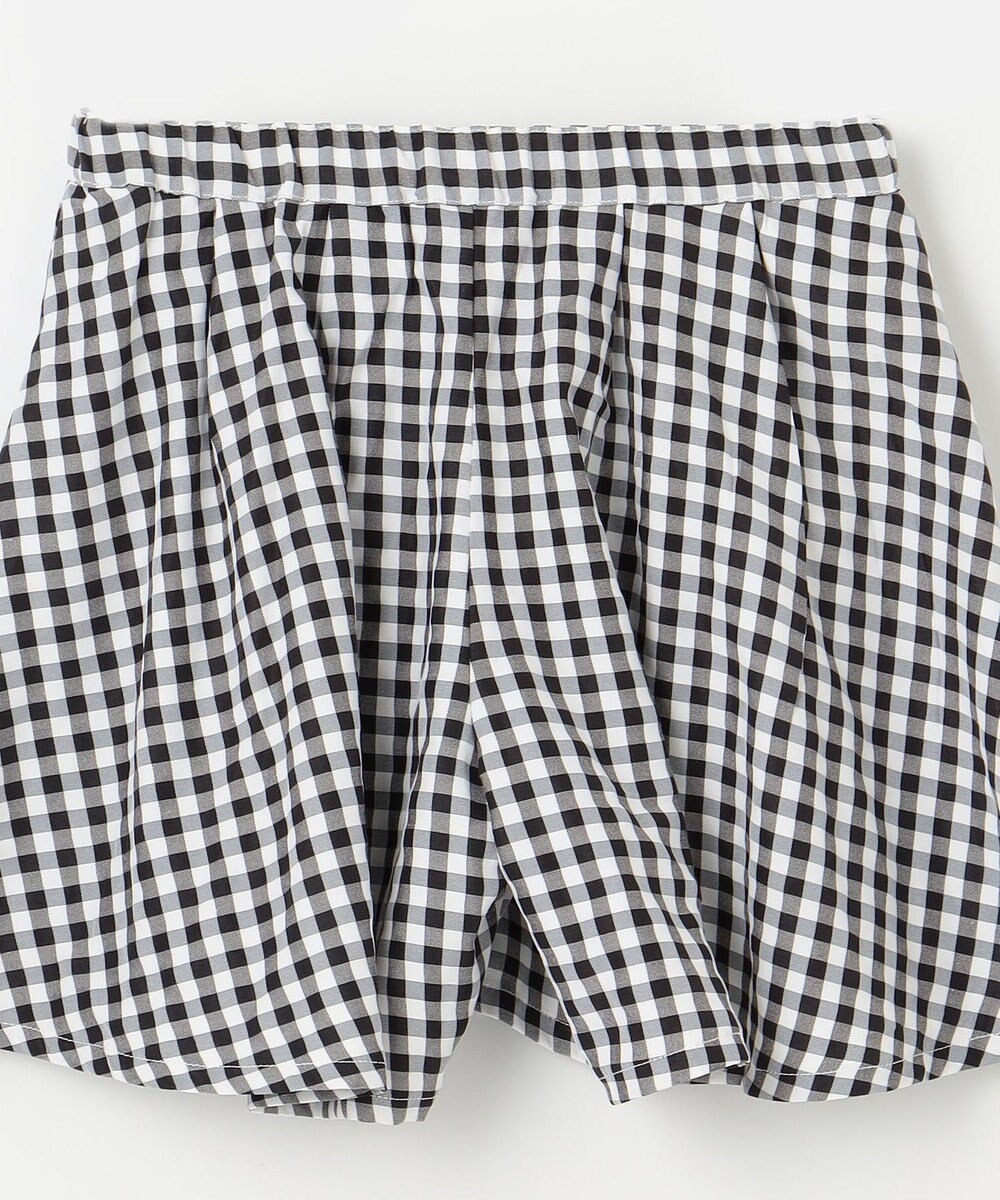 組曲 KIDS 【110-140㎝】フレアーギンガム ショートパンツ 