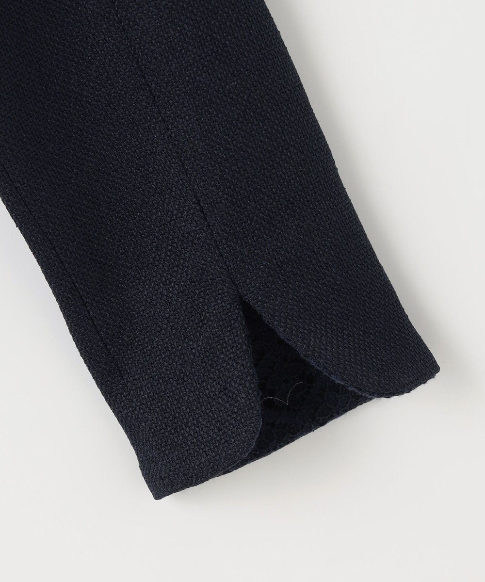 ANY KIDS 裾スカラップノーカラージャケット 